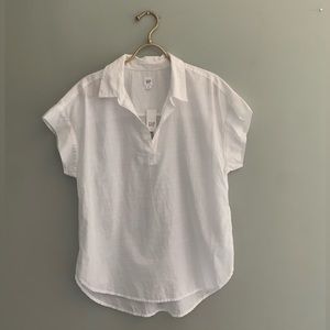 GAP 100% Cotton Collard Shirt